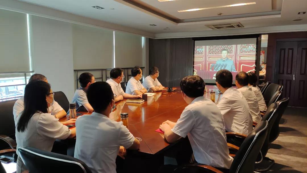 建党百年 | PA电子组织收看庆祝中国共产党成立100周年大会